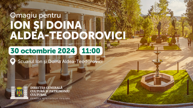 A tribute event dedicated to the artist couple Ion and Doina Aldea Teodorovici